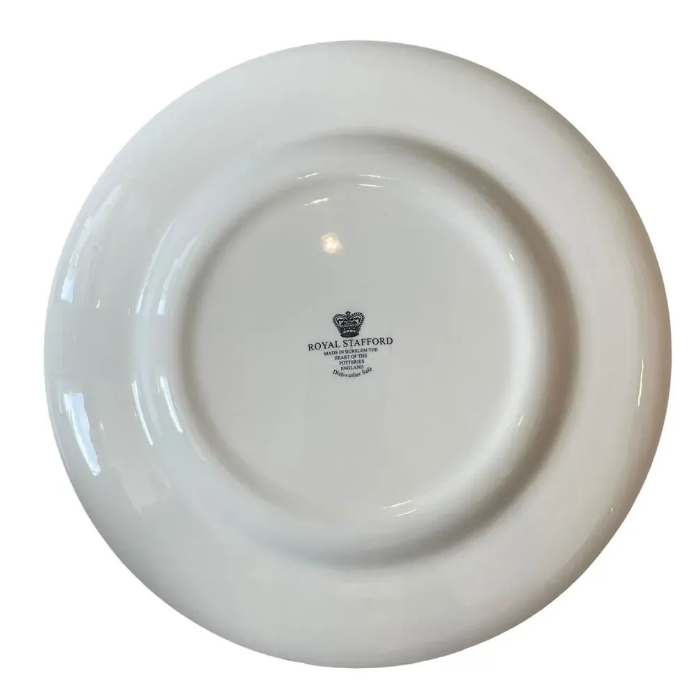 Royal Stafford Halloween Wicked Witch Salad Plates 8.5in Porcelain Set of 2 New